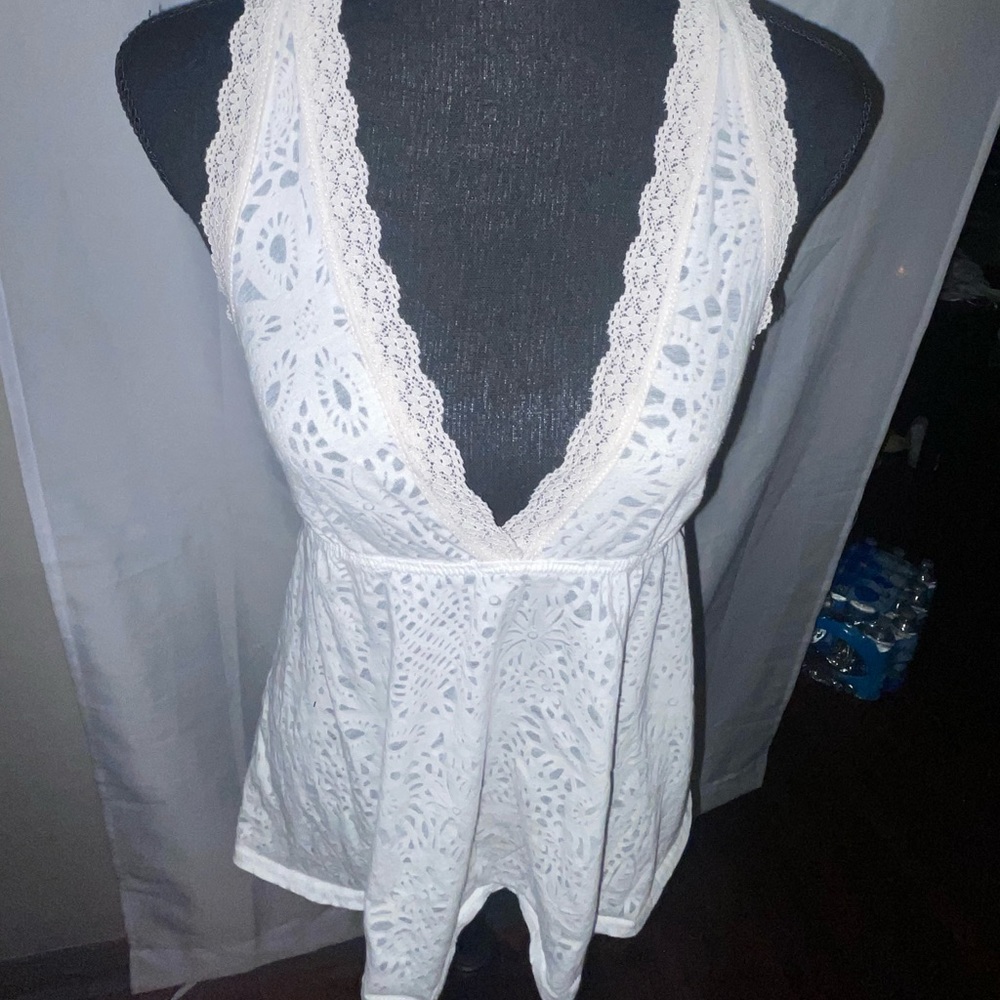Small, Lacy Slip top from Flora
